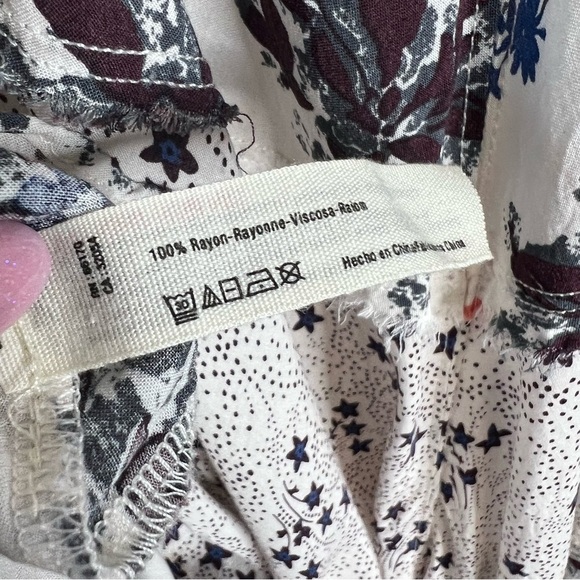 Free People Dress Women XS Slip Floral Stars White Strappy Intimately J - Picture 7 of 11